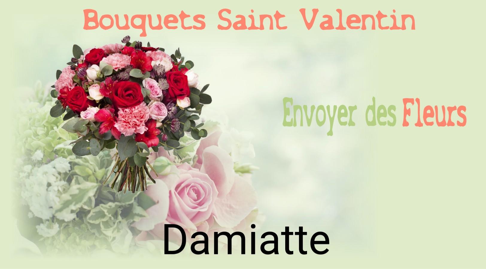 Roses de Saint-Valentin livrées à Damiatte